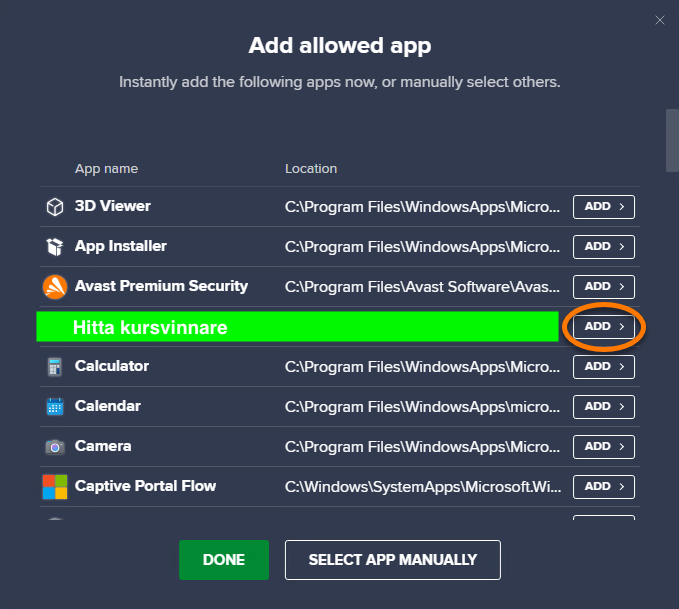 Avast - Windows