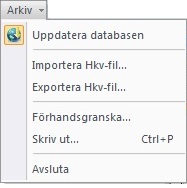 Uppdatera kursdata Uppdatera kursdata